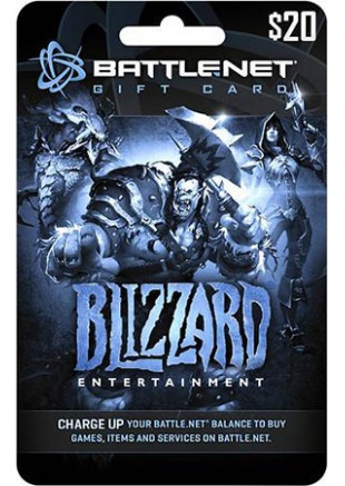 $20 Battle.net Gift Card (Email Delivery)