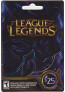 $25 League of Legends Game Card (Email Delivery)