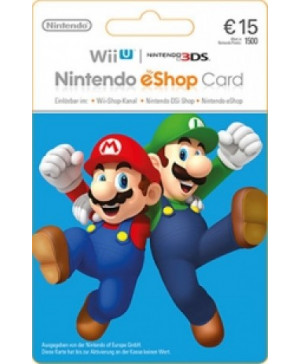 15€ Nintendo eShop Card (Email delivery)
