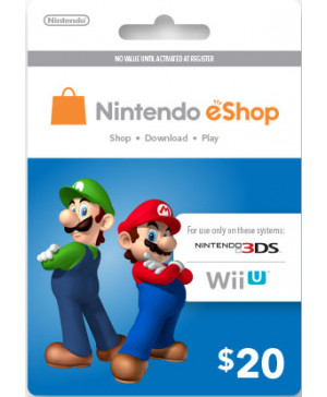 $20 Nintendo eShop Card (Email delivery)