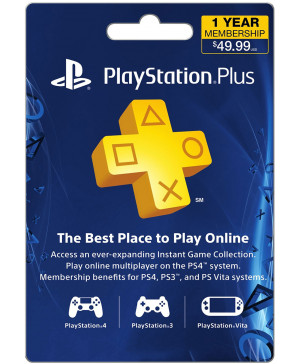1 Year USA PlayStation Plus  Membership (Email Delivery)