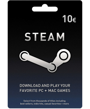 10€ Steam Gift Card (Email Delivery)