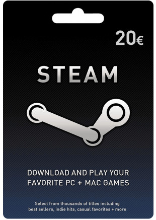 20€ Steam Gift Card (Email Delivery)