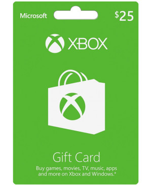 $25 Xbox Live Gift Card (Email Delivery)