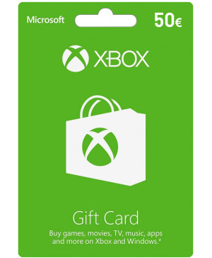 50€ Xbox Live Gift Card (Email Delivery)